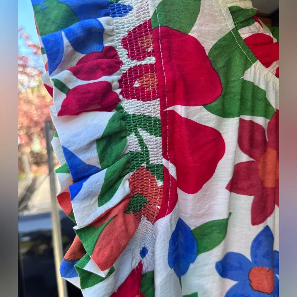 jodifl colorful woman’s blouse size small - Picture 2 of 5